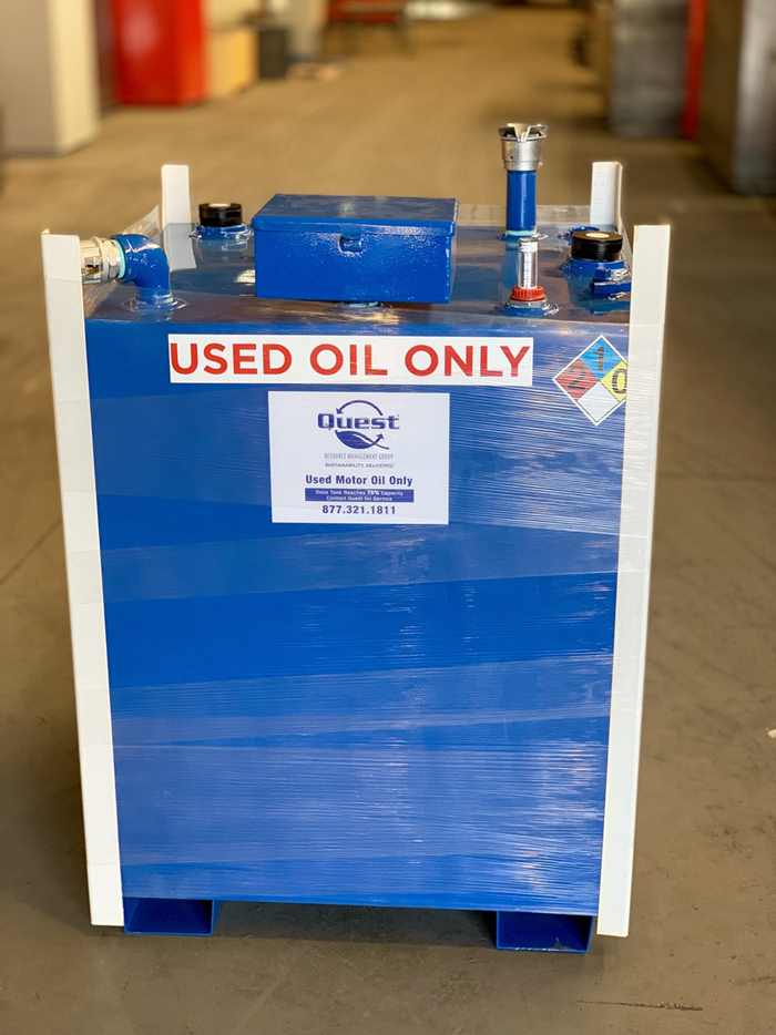 500 Gallon Double Wall DIY Tank UL 142 Used Oil Storage Newberry Tanks